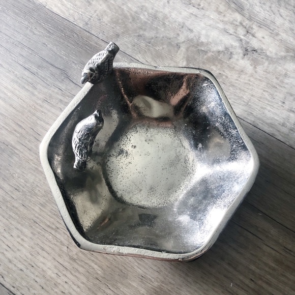 Other - Metal Bird Trinket Tray